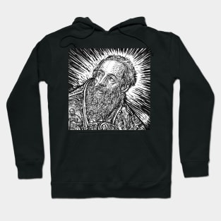 SAINT AUGUSTINE of HIPPO - ink portrait Hoodie